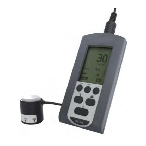 C2AI SL 200 Notice D'utilisation