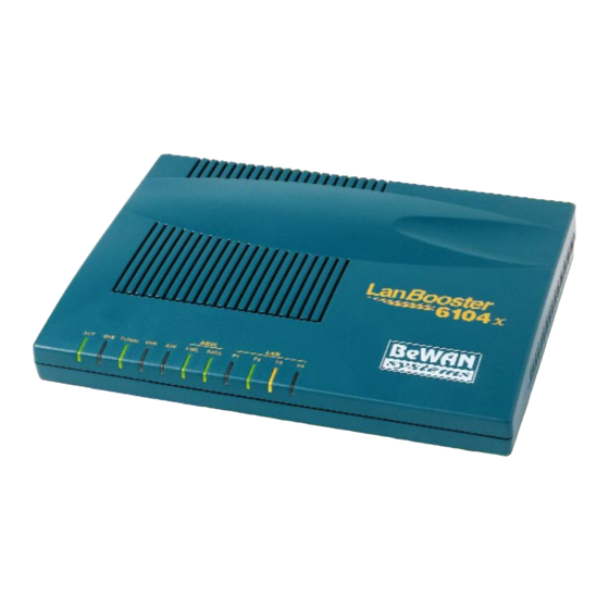 BeWAN Systems LanBooster 6100 Série Manuels