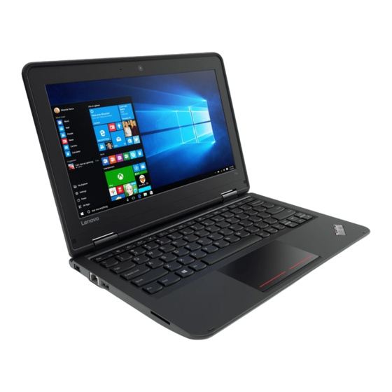 ThinkPad 11e Guide D'utilisation