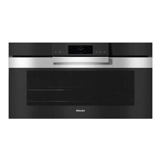 Miele H 7890 BP Mode D'emploi Et Instructions De Montage