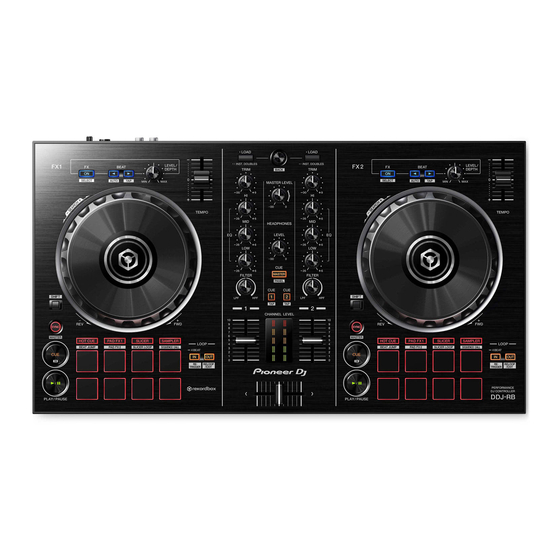 PIONEER DJ DDJ-RB Mode D'emploi