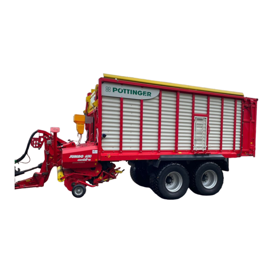 Pottinger JUMBO 6010 Manuels