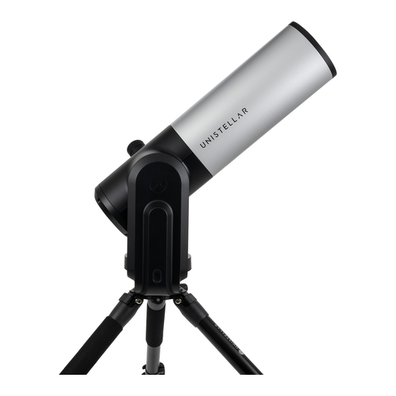 Unistellar 114/450 eVscope Guide De Démarrage Rapide