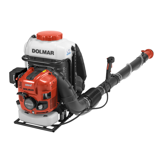 Dolmar SP-7650.4 R Manuel D'instructions Original