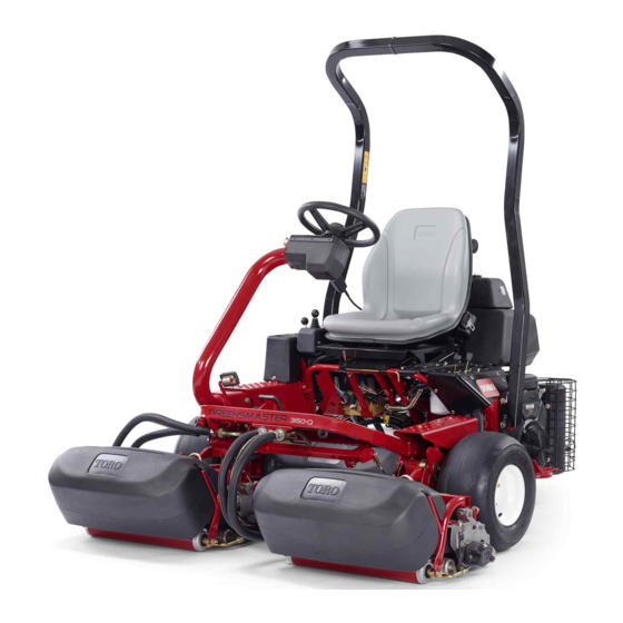 Toro Greensmaster 3250-D Manuel De L'utilisateur