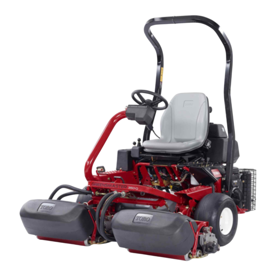 Toro Greensmaster 3250-D Manuel De L'utilisateur