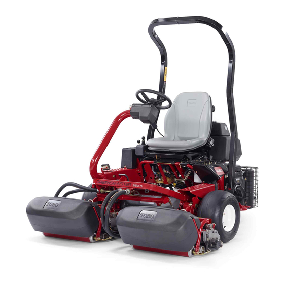 Toro Greensmaster 3250-D Manuel De L'utilisateur