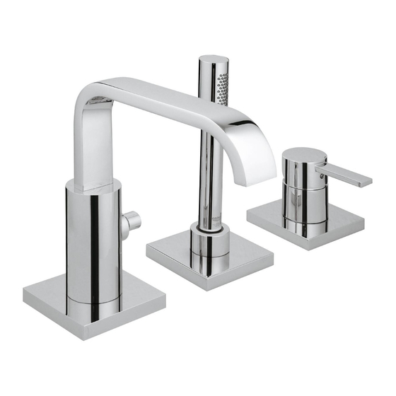 Grohe Allure 19 316 Mode D'emploi