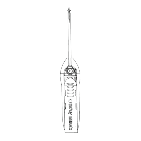 DePuy Mitek Mini Quickanchor Plus Manuel D'instructions