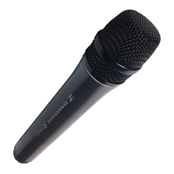 Sennheiser Evolution SKM 500 G2 Série Notice D'emploi