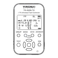 Yongnuo YN622N-TX Mode D'emploi