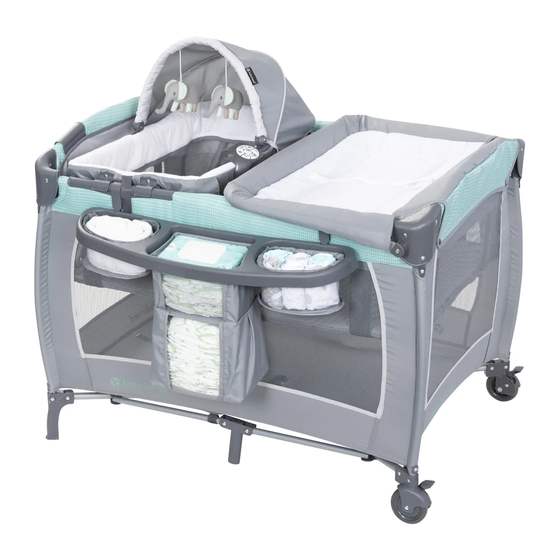 Baby Trend Lil Snooze Deluxe Plus Nursery Center RC86B Serie Manuels