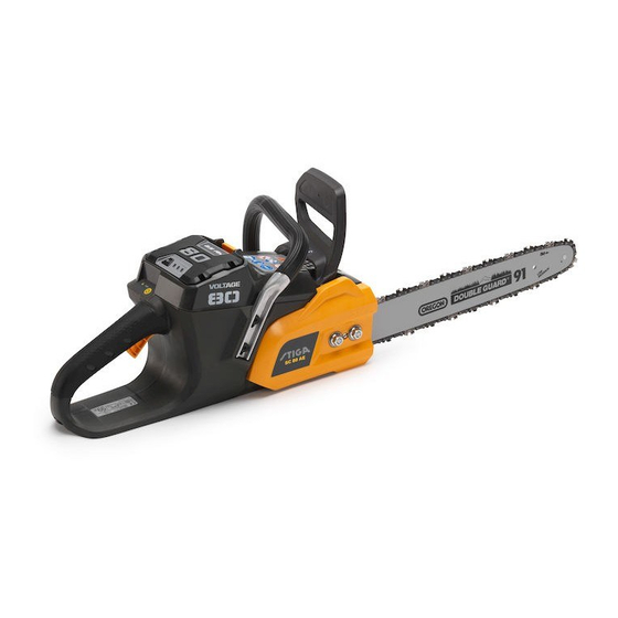 Stiga CS 80 Li Manuel D'utilisation