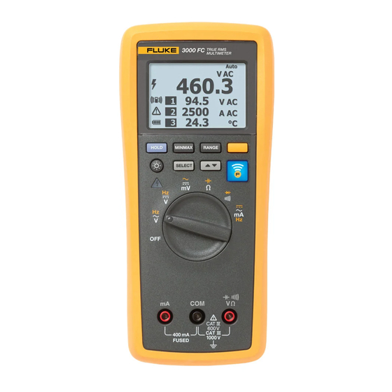 Fluke CNX 3000 Manuels