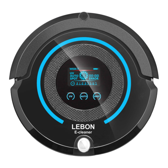 LEBON E-cleaner Manuel D'utilisation