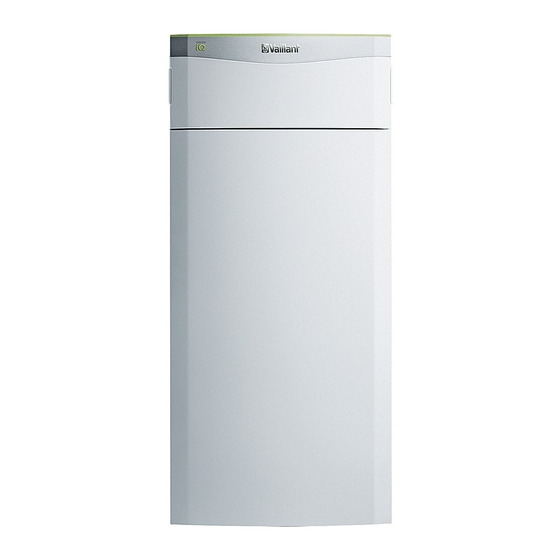 Vaillant flexoTHERM exclusive VWF 57/4 S1 Notice D'emploi