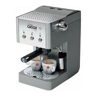 Gaggia Style Mode D'emploi