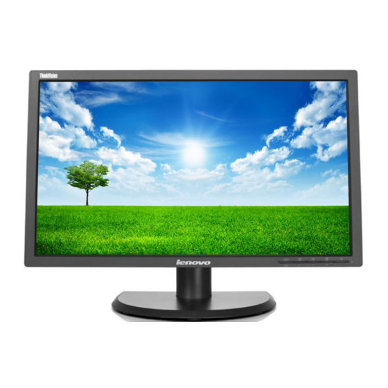 Lenovo ThinkVision LT2223pwC Guide D'utilisation