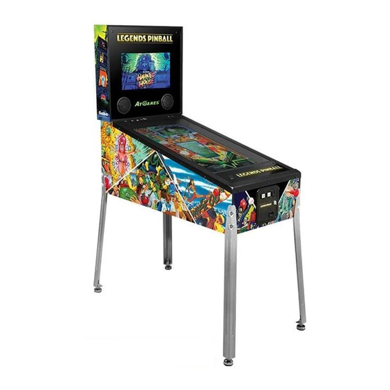 AtGames LEGENDS PINBALL Manuel D'instructions