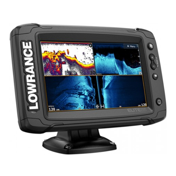 Lowrance ELITE Ti2 Guide Rapide