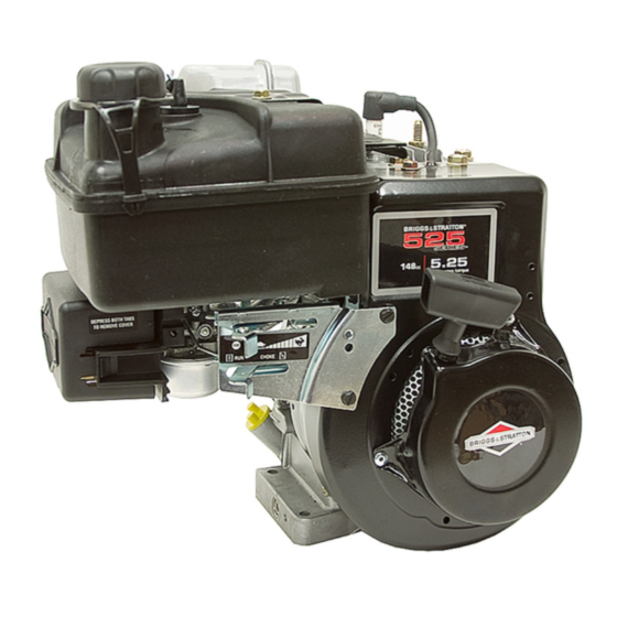 Briggs & Stratton 475 Série Manuels