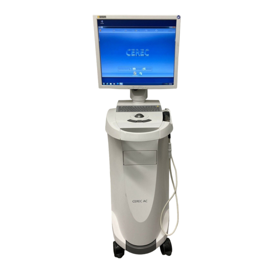 Sirona CEREC AC Notice D'utilisation