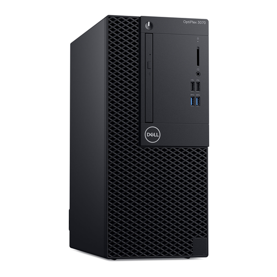 Dell OptiPlex 3070 Tower Caractéristiques Et Configuration