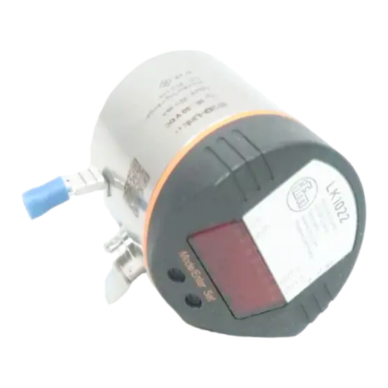 IFM LK10 Serie Notice Utilisateurs