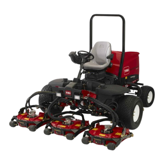 Toro Groundsmaster 4300-D Manuel De L'utilisateur