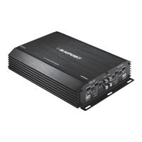 Blaupunkt 1 051 110 340 Instructions De Montage Et De Raccordement