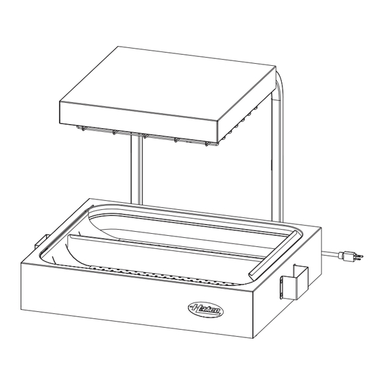 Hatco GLO-RAY Manuel D'installation Et D'utilisation