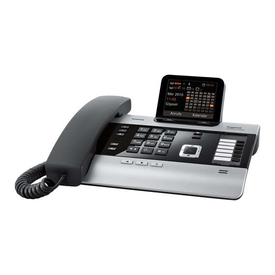 Siemens Gigaset DX600A ISDN Mode D'emploi