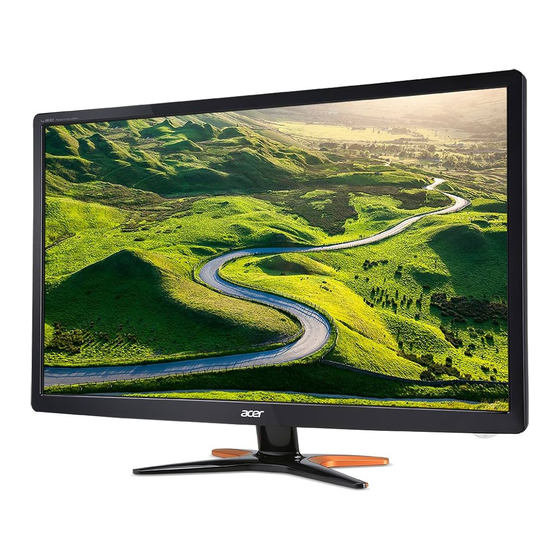 Acer GN276HLBID Manuel D'utilisation