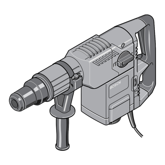 Bosch Professional GBH 11 DE Notice Originale