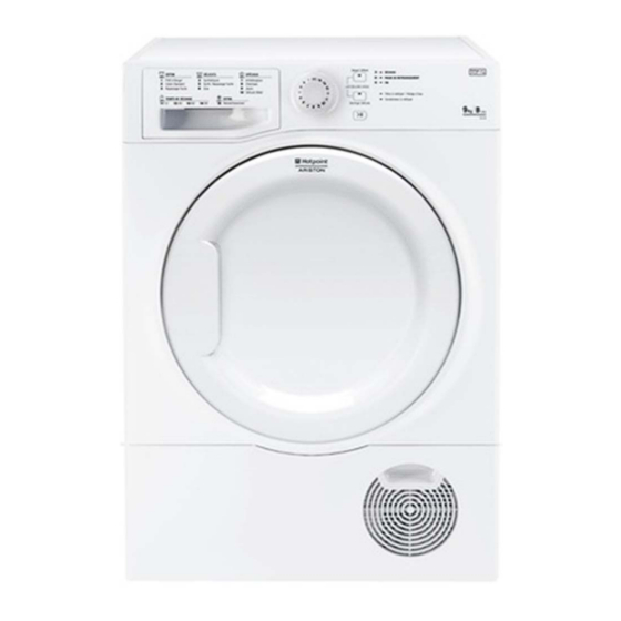 Hotpoint Ariston TCS 93B Manuels