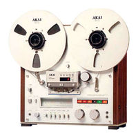 Akai GX-625 Manuel De I'utilisateur