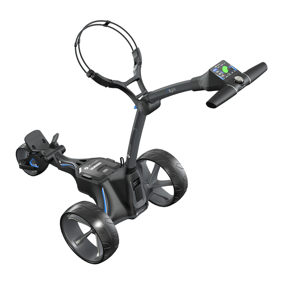 Motocaddy M1 Manuel D'instruction