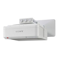 Sony VPL-SW535C Mode D'emploi