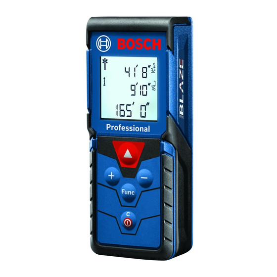 Bosch Blaze Consignes D'utilisation/De Sécurité