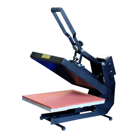 Promattex PromaPress PromaShirt TS-4050EAE Manuel D'utilisation