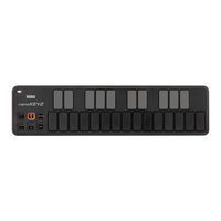 Korg nanoKEY2 Guide D'utilisation