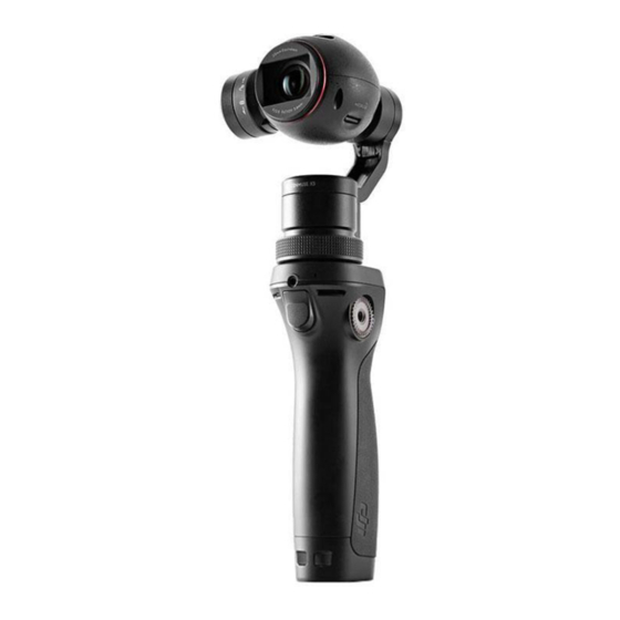 dji OSMO Manuel De L'utilisateur