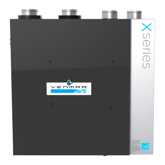 Venmar AVS X24HRV ECM Guide Rapide