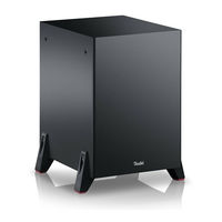 Teufel T 1110/1 SW Description Technique Et Mode D'emploi