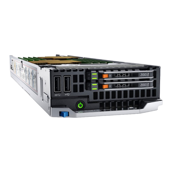 Dell PowerEdge FC430 Manuel Du Propriétaire