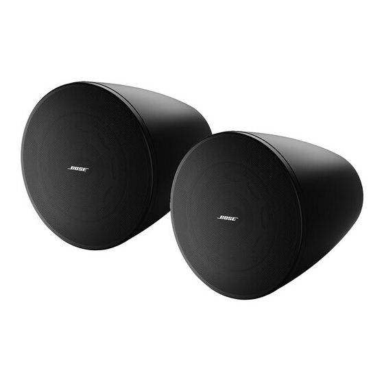 Bose Professional DesignMax DM6PE Notice D'installation