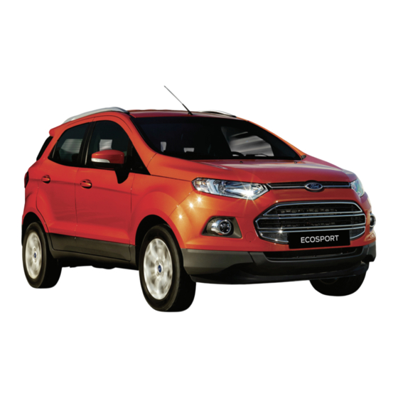 Ford ECOSPORT Guide Rapide