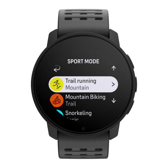 Suunto 9 2.0 Guide D'utilisation
