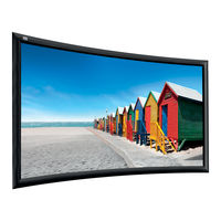 ADEO SCREEN PFCUPLANOCURVE-XXXXX Manuel D'installation