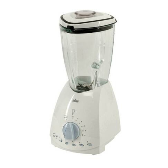 Braun PowerBlend MX 2050 Mode D'emploi